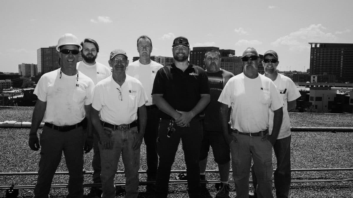 The NK Mechanical crew